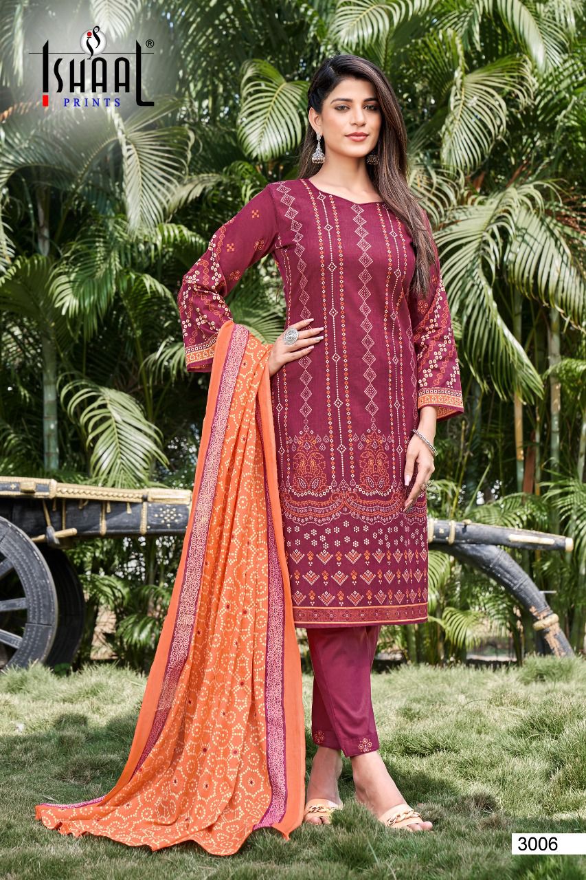 Kayseriya Vol 3 By Ishaal Cotton Dress Material Catalog